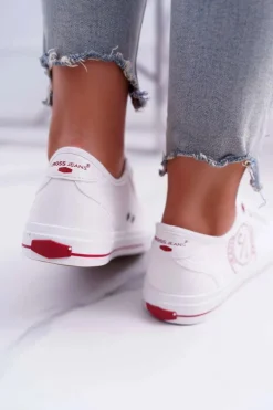 Damskie Trampki Cross Jeans Białe DD2R4068