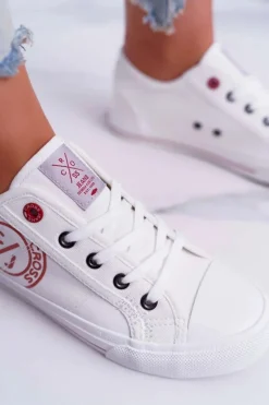 Damskie Trampki Cross Jeans Białe DD2R4068