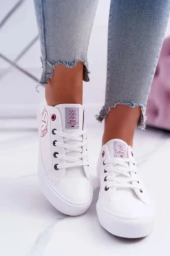 Damskie Trampki Cross Jeans Białe DD2R4068