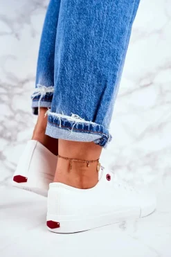 Damskie Trampki Cross Jeans Białe DD2R4030C