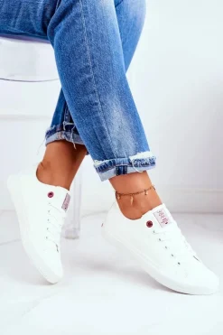 Damskie Trampki Cross Jeans Białe DD2R4030C