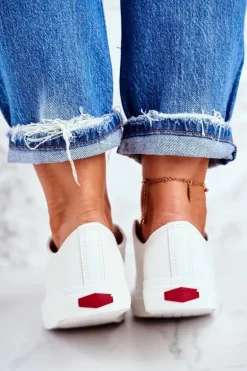 Damskie Trampki Cross Jeans Białe DD2R4030C