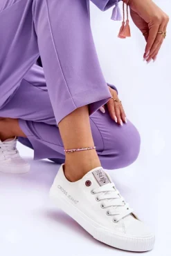 Damskie Trampki Cross Jeans LL2R4067 Białe