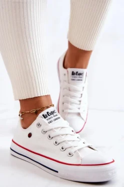 Damskie Trampki Lee Cooper LCW-22-31-0875L Białe