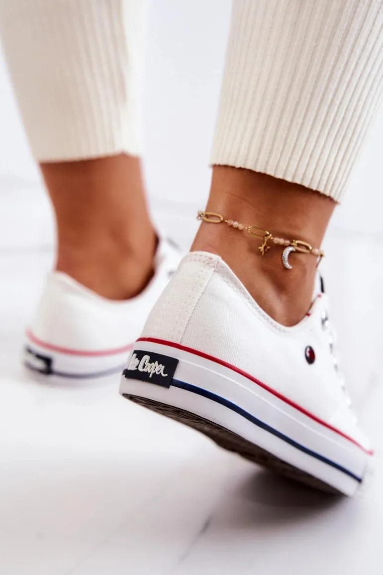 Damskie Trampki Lee Cooper LCW-22-31-0875L Białe