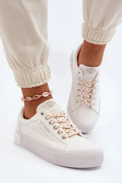 Damskie Trampki Lee Cooper LCW-24-31-2170 Białe