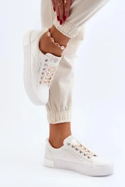 Damskie Trampki Lee Cooper LCW-24-31-2170 Białe