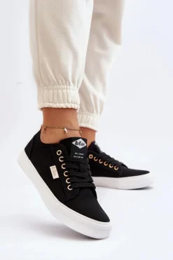 Damskie Trampki Lee Cooper LCW-24-31-2202 Czarne