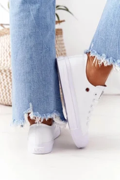 Damskie Trampki Lee Cooper LCW-21-31-0082L Białe