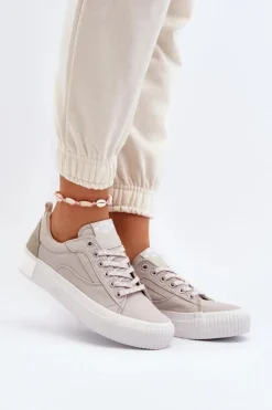 Damskie Trampki Lee Cooper LCW-24-31-2171 Szare