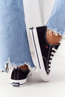 Damskie Trampki Lee Cooper LCW-21-31-0097L Czarne