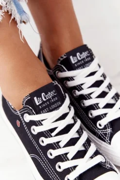 Damskie Trampki Lee Cooper LCW-21-31-0097L Czarne
