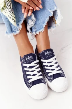 Damskie Trampki Lee Cooper LCW-21-31-0097L Czarne