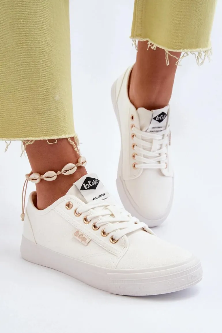 Damskie Trampki Lee Cooper LCW-24-31-2201 Białe