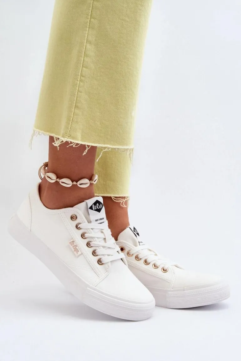 Damskie Trampki Lee Cooper LCW-24-31-2201 Białe