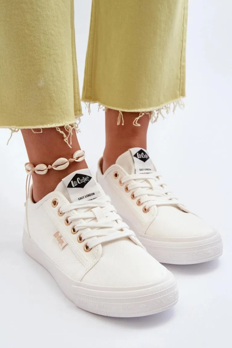 Damskie Trampki Lee Cooper LCW-24-31-2201 Białe