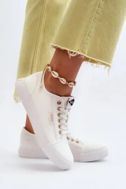 Damskie Trampki Lee Cooper LCW-24-31-2201 Białe