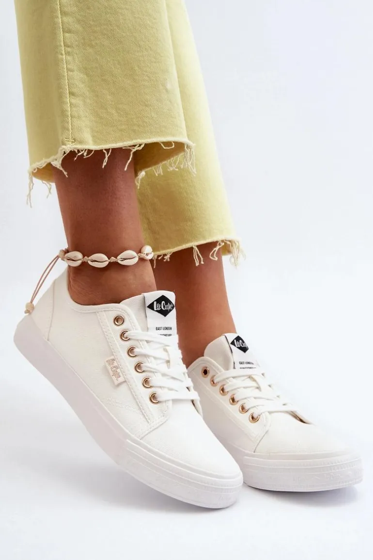 Damskie Trampki Lee Cooper LCW-24-31-2201 Białe