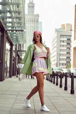 Damskie Trampki Na Platformie Białe Comes