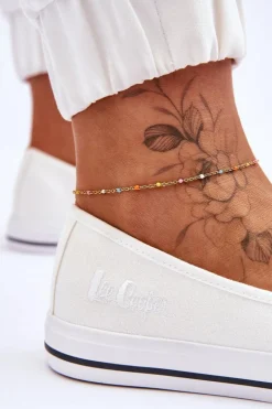 Damskie Trampki Tenisówki Lee Cooper LCW-23-31-1791L Białe