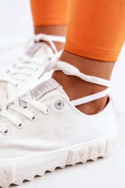 Damskie Trampki Tenisówki BIG STAR JJ274509 Białe