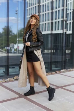 Damskie Trapery Big Star II274351 Czarne