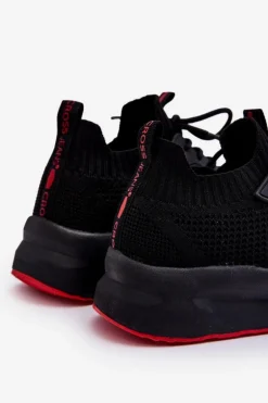 Damskie Wsuwane Sneakersy Cross Jeans LL2R4032C Czarne