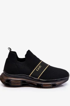 Damskie Wsuwane Sportowe Buty GOE LL2N4032 Czarne