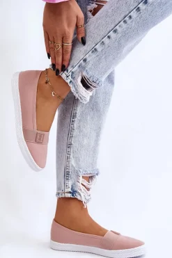 Damskie Wsuwane Tenisówki Big Star LL274202 Nude