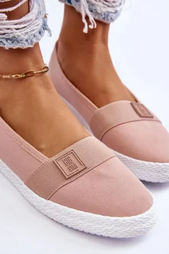 Damskie Wsuwane Tenisówki Big Star LL274202 Nude