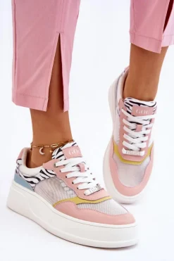 Damskie Wygodne Buty Sportowe GOE LL2N4053 Multikolor