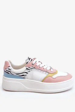 Damskie Wygodne Buty Sportowe GOE LL2N4053 Multikolor