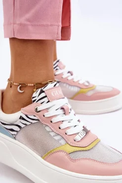 Damskie Wygodne Buty Sportowe GOE LL2N4053 Multikolor