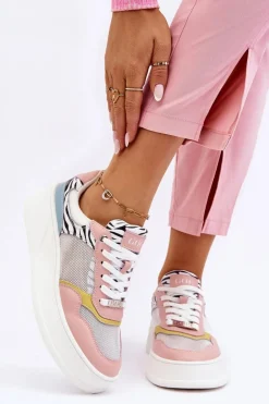Damskie Wygodne Buty Sportowe GOE LL2N4053 Multikolor