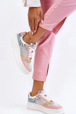 Damskie Wygodne Buty Sportowe GOE LL2N4053 Multikolor