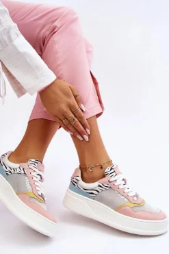 Damskie Wygodne Buty Sportowe GOE LL2N4053 Multikolor