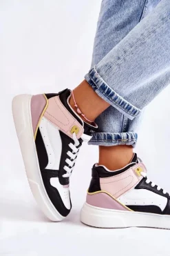 Damskie Wysokie Buty Sportowe Multikolor Silje