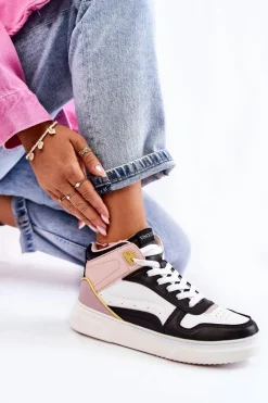 Damskie Wysokie Buty Sportowe Multikolor Silje