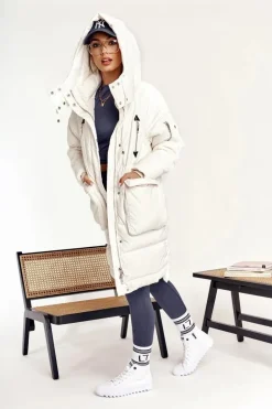 Damskie Wysokie Trampki Na Dużej Podeszwie BIG STAR FF274241 Białe