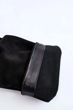 Damskie Zamszowe Kozaki Do Kolan Maciejka 05790-01 Czarne