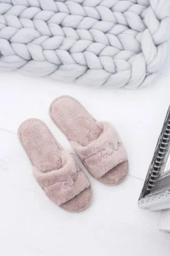 Domowe Damskie Klapki Papcie Coffee Sleeper