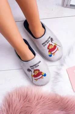 Dreex Pluszowe Damskie Papcie Perfekcyjna Pani Domu