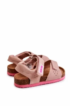 Dziecięce Sandałki Big Star JJ374121 Różowe