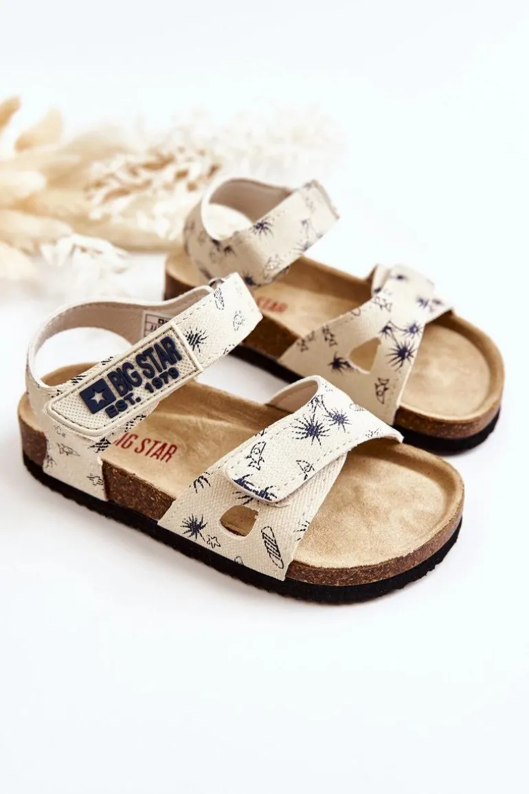 Dziecięce Sandałki Big Star JJ374379 Białe