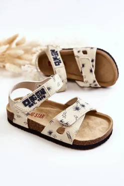 Dziecięce Sandałki Big Star JJ374379 Białe