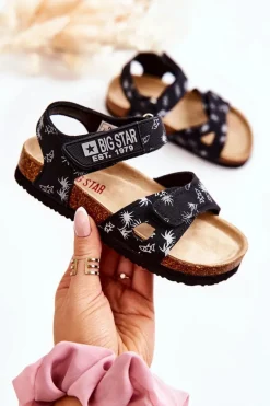 Dziecięce Sandałki Big Star JJ374380 Czarne