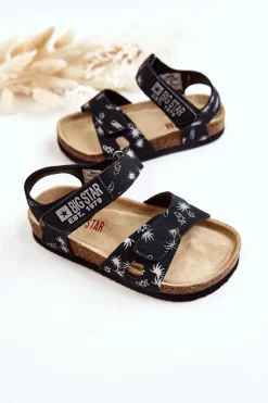 Dziecięce Sandałki Big Star JJ374380 Czarne