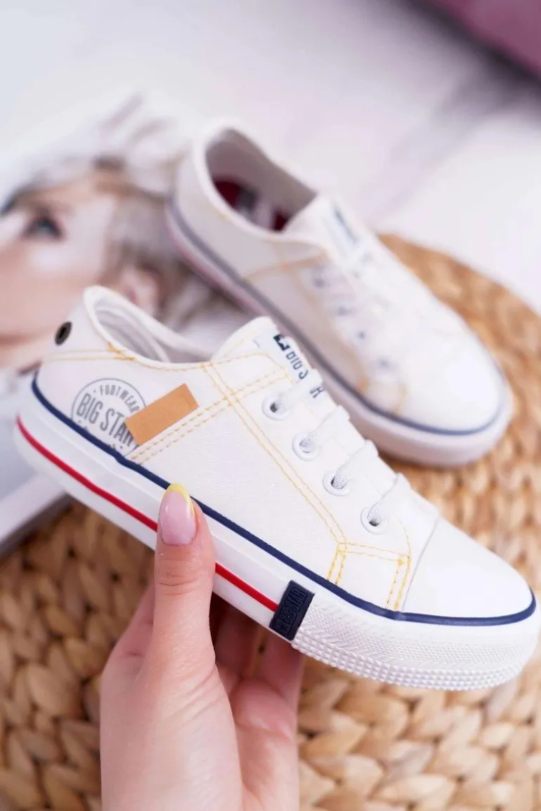 Dziecięce Trampki Big Star Białe DD374130