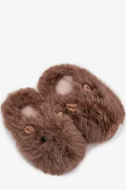 Futrzane Kapice Damskie Kapibary Brązowe Pravelle