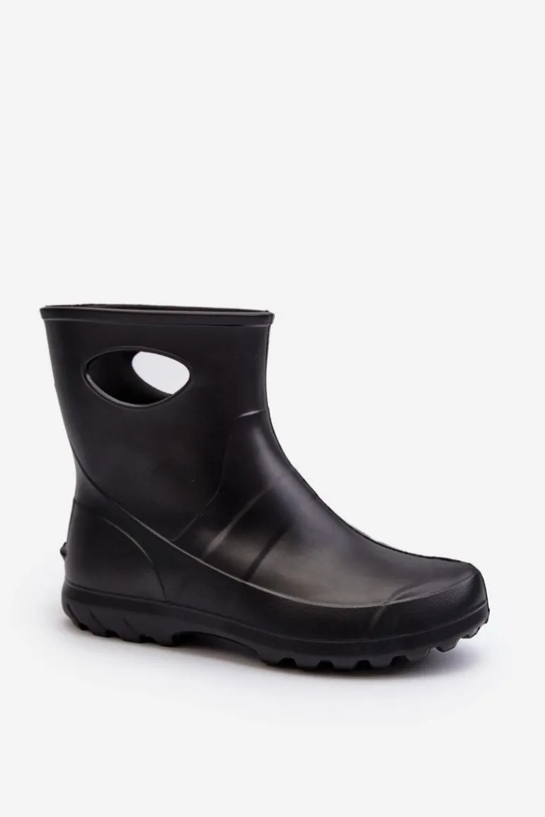 Kalosze Damskie Wodoszczelne LEMIGO GARDEN 752 Czarne